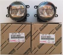 Фара противотуманная. Toyota: Aurion, Prius C, Avensis, Corolla, Alphard, Mark X, Camry, Noah, Auris, C-HR, Prius, Aqua, Crown, Fortuner, Vellfire, La...