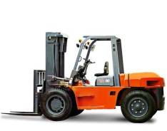 Bull. Вилочный погрузчик BULL FD80JE, 8 000 кг., Дизельный, 1,00 куб. м.