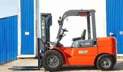 Bull. Вилочный погрузчик BULL FD50JE, 5 000 кг., Дизельный, 1,00 куб. м.