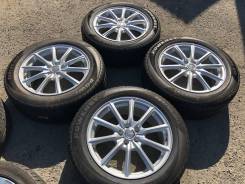 R17 диски Bs Eco Forme + 225/55R17 протектор 70-80% (ЛЕТО) KO17.2. 7.0x17" 5x100.00 ET53