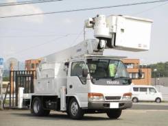 Isuzu Elf. Отличная Автовышка AT145, 4 300 куб. см., 16 м. Под заказ