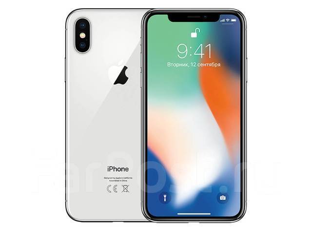Смартфон Apple iPhone X 256GB Silver - Магазин iSota, 5.80", моноблок ...