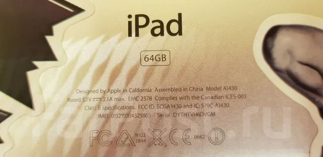 Apple iPad 3 Wi-Fi+Cellular 64Gb ����