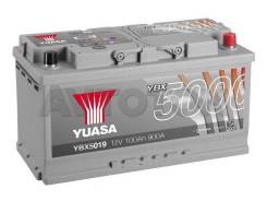 Yuasa. 100 А.ч., Обратная (левое), производство Япония