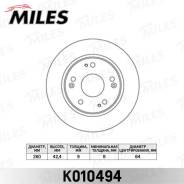 Диск тормозной HONDA CIVIC 06- задний D=260мм. MILES K010494