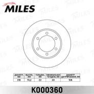 Диск тормозной TOYOTA 4RUNNER 95-96/LAND CRUISER (J90) 3.0-3.4 96- передний MILES K000360