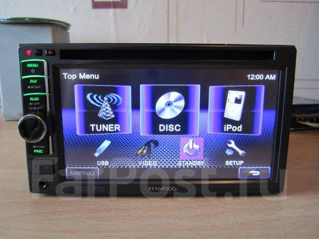 Kenwood DDX 318 Ipod/iPhone, DVD, MP3, MPEG4, USB Made For Japan, 2 DIN —  178x100 мм, б/у, в наличии. Цена: 6 700₽ во Владивостоке