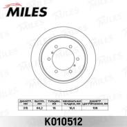 Диск тормозной MITSUBISHI PAJERO 90-/SPACE GEAR 95-00 задний D=315мм. MILES K010512