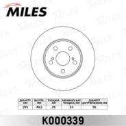 Диск тормозной TOYOTA CARINA E 1.6-2.0 92-95/CELICA 1.8 93- передний вент. MILES k000339