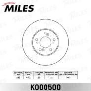Диск тормозной HONDA CR-V I 2.0 95>02/H-RV 97>/PRELUDE 96>00 передний вент. MILES K000500