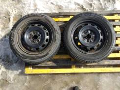 Отличная пара летних 14" колес на штамповке. x14" 5x100.00