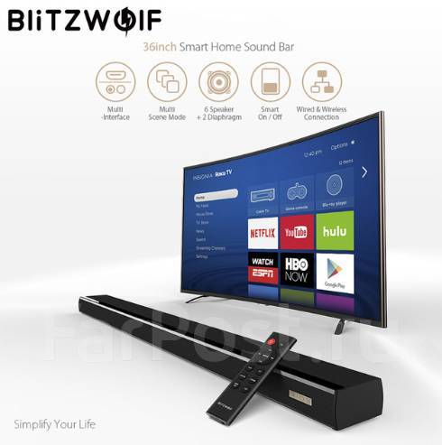 Soundbar hot sale blitzwolf sdb1