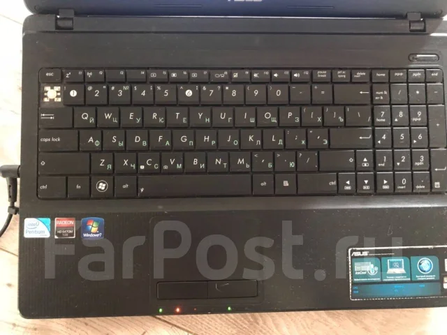 Asus X54H. 15.6", 2,1����, ��� 4 ��, ���� 320���, WiFi: 1, Bluetooth: 1 ����