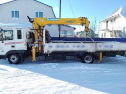 Hyundai Mega Truck. Продается кран-манипулятор Hyundai mega truck 7т, 5 899 куб. см., 7 000 кг.