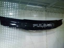 Дефлектор капота. Nissan Pulsar, EN15, FN15, FNN15, HN15, HNN15, JN15, SN15, SNN15 Двигатели: CD20, GA15DE, GA16DE, SR16VE, SR18DE