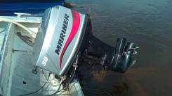 Mariner. 30,00 л.с., 2-тактный, бензиновый, нога S (381 мм), 2004 год год
