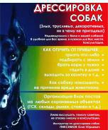 Индивидуальная дрессировка собак
