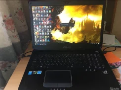 Asus ROG G750JZ. 17.4", 3,2����, ��� 8 ��, ���� 2 000���, WiFi, Bluetooth, ����������� �� 5��.