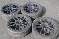 Продам комплект дисков с резиной R18 WORK Emotion на Subaru Impreza. 7.5x18" 5x100.00 ET47