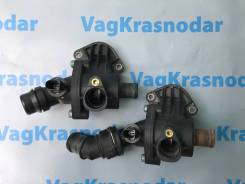Корпус термостата. Volkswagen Passat, 3C2, 3C5 Volkswagen Jetta, 1K2 Volkswagen Touran, 1T1 Volkswagen Golf, 1K1, 5M1 Audi S Audi S3, 8PA Audi A3, 8PA...