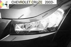 Накладка на фару. Chevrolet Cruze, HR51S, HR52S, HR81S, HR82S, J300, J305 Двигатели: A14NET, F16D3, F16D4, F18D4, LUD, M13A, M15A, Z18XER, Z20D1, Z20D...