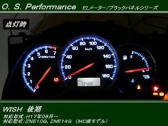 Шкалы приборов для Toyota Wish ZNE10/14 (тюнинг). Toyota Wish, ANE10, ANE10G, ZNE10