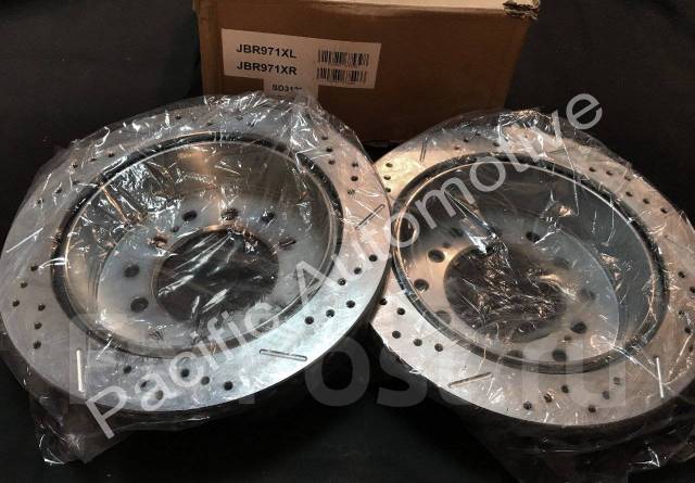 Задние перфорированные тормозные диски Lexus GX470 / Prado 120 / Surf ...