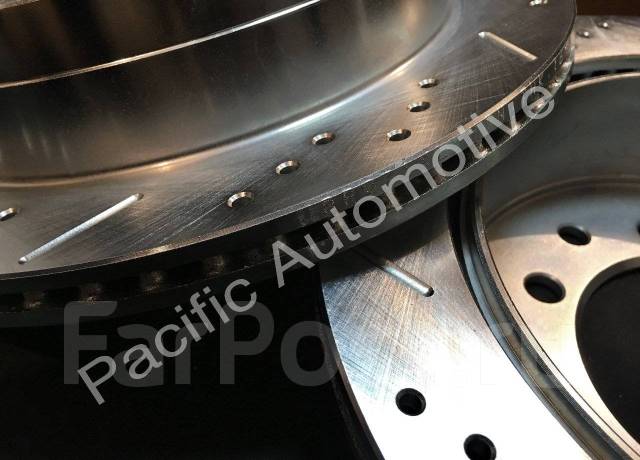 Задние перфорированные тормозные диски Lexus GX470 / Prado 120 / Surf ...