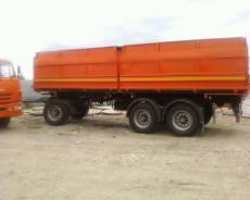 Сзап 8543. Прицеп самосвальный СЗАП 8538-0000010-01 15 тонн 27 кубов, 18 000 кг.