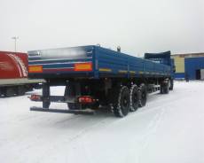 Сзап 932. Полуприцеп СЗАП 93282 для Камаз вездеход, 31 500 кг.