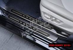 Накладка на порог. Toyota Camry, ASV70, AXVA70, AXVH70, GSV70, ASV71 Двигатели: A25AFKS, A25AFXS, 6ARFSE, 2ARFE, 2GRFKS
