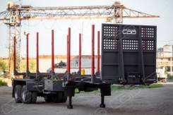 САВ. Полуприцеп-сортиментовоз 93182, 40 000 кг.