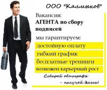 Рекламный агент. ООО "Калмыков". Улица Суворова 80а
