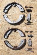 Колодка стояночного тормоза. Volkswagen Touareg, 7L6, 7LA Audi Q7, 4LB Двигатели: AXQ, AYH, AZZ, BAA, BAC, BAN, BAR, BHK, BHL, BJN, BKJ, BKL, BKS, BKW...