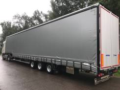 DAF XF 105. Продается сцепка 2017года, 12 900 куб. см., 18 000 кг.