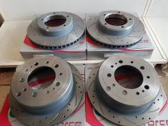 Диск тормозной. Toyota Land Cruiser, FZJ100, HDJ100, HDJ100L, HDJ101, HDJ101K, UZJ100, UZJ100L, UZJ100W Lexus LX470, UZJ100 Двигатели: 1FZFE, 1HDFTE...