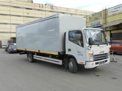 JAC N75. Автомобиль бортовой шторный 6,5х2,3х2.3, ворота, 3 760 куб. см., 4 000 кг.