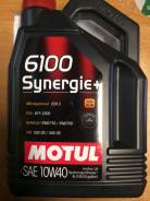 Motul 6100 Synergie+. Вязкость 10W-40, полусинтетическое