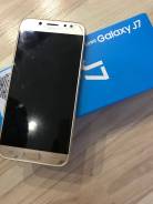 Samsung Galaxy J7 2017. Б/у, 16 Гб, Золотой, 4G LTE