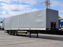 Meusburger Новтрак SP-240PR. Полуприцеп Новтрак SP-240PR бортовая платформа с тентом 2008 г/в, 38 000 кг.