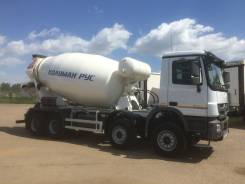 Koluman. Продается автобетоносмеситель 10m3 на шасси Mercedes-Benz 4141, 11 946 куб. см., 10,00 куб. м.