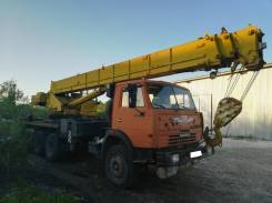 Ивановец КС-45717-1. Автокран на базе Камаз. В хорошем рабочем состояни, 10 000 куб. см., 25 000 кг., 21 м.