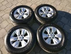Продам почти новый комплект колёс R17 Toyota Hilux, Prado 2018. 7.5x17" 6x139.70 ET30 ЦО 106,1 мм. Под заказ