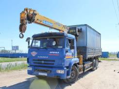 КамАЗ 6586-001-01. Камаз 6586-01 с КМУ Soosan SCS736LII на 6 тонн 2014 года, 6 700 куб. см., 10 000 кг.