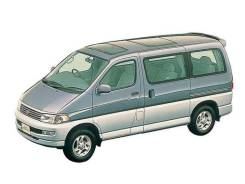 Стекло заднее. Toyota Hiace Regius