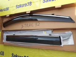 Ветровик на дверь. Nissan X-Trail, HNT32, HT32, NHT32, NT32, T32