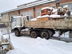 МАЗ 64229. Седельный тягач МАЗ-64229 2001 г. в. с п/прицепом 12 метров, 11 500 куб. см., 30 000 кг.