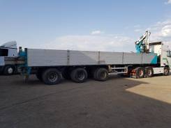 FLOOR FLO-17-30 H, 1995. Полуприцеп с крановой установкой Floor FLO-17-30 H, 38 000 кг.