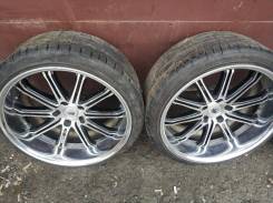 Бомбические полочки от Work Schwert R19 колеса с резиной. 9.5x19" 5x114.30 ET11