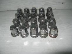 Гайка на колесо. Toyota Camry, ACV40 Двигатели: 2ARFXE, 2AZFE, 2AZFXE, 3AZFXE, 4ARFXE